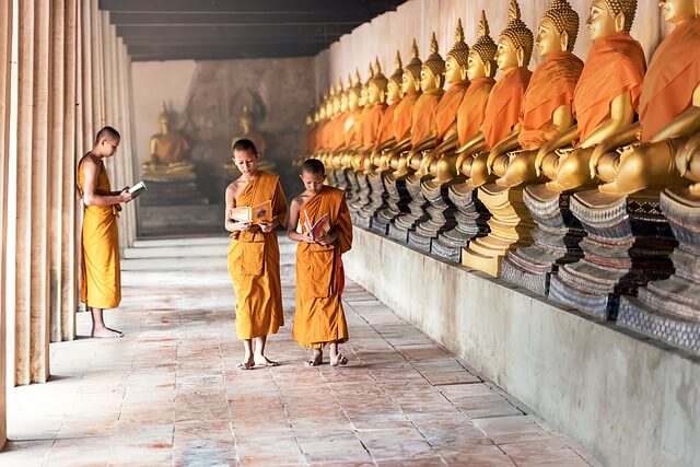 タイの仏教徒